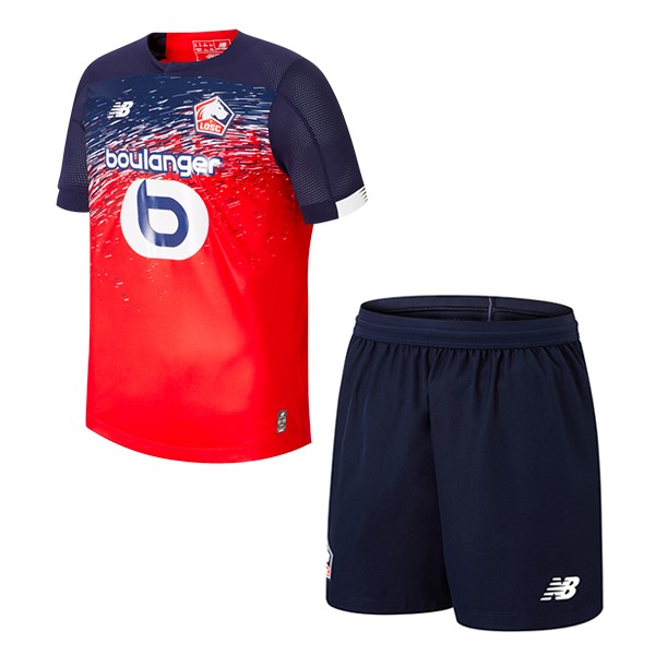 Camiseta Lille OSC 1ª Niños 2019-2020 Rojo